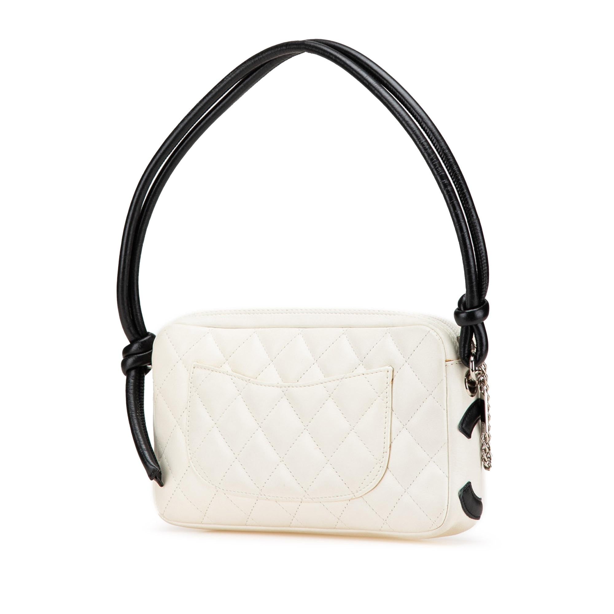 Chanel Lambskin Cambon Ligne Pochette