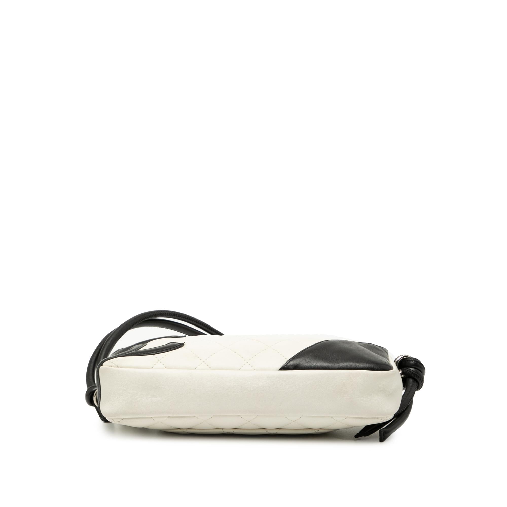 Chanel Lambskin Cambon Ligne Pochette