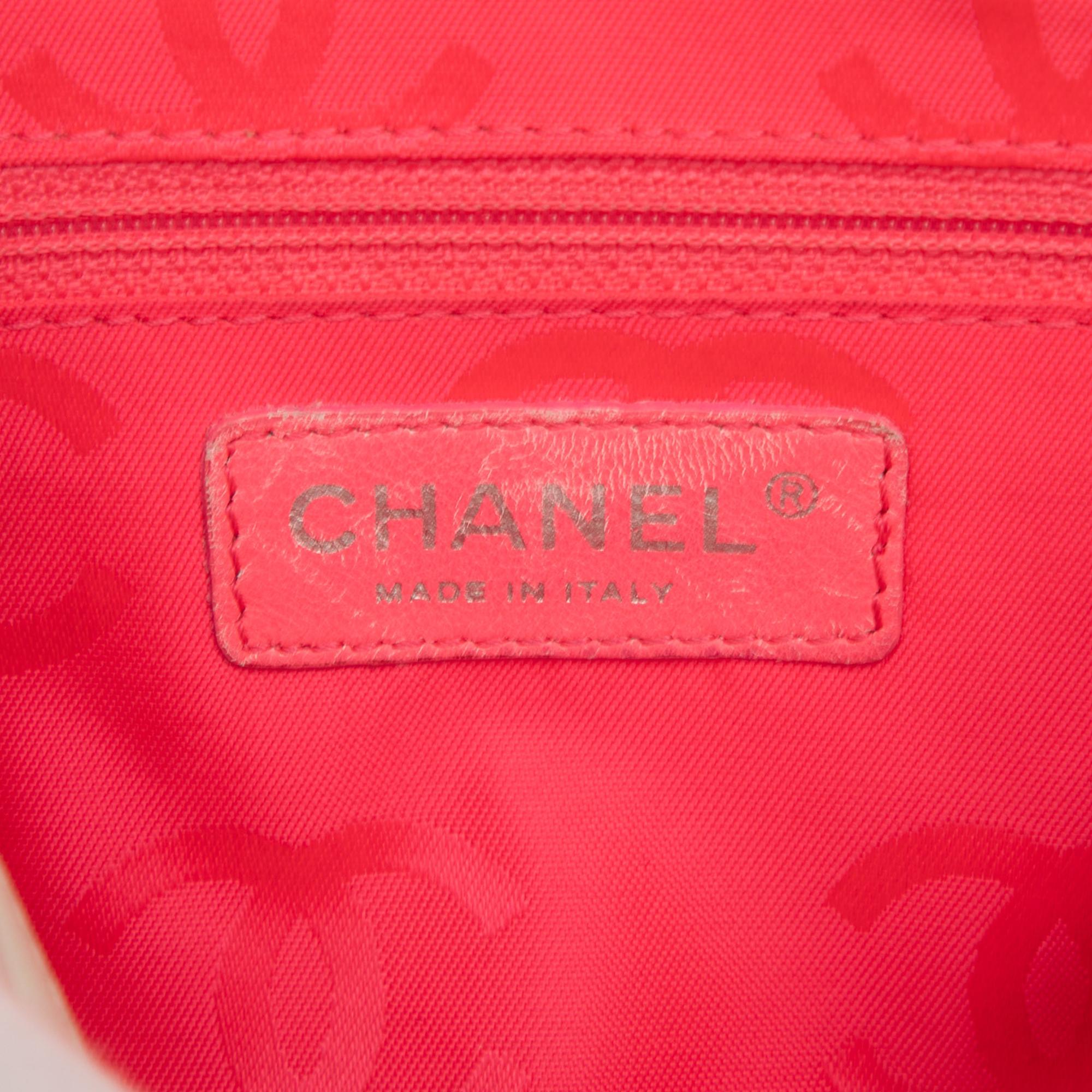 Chanel Lambskin Cambon Ligne Pochette