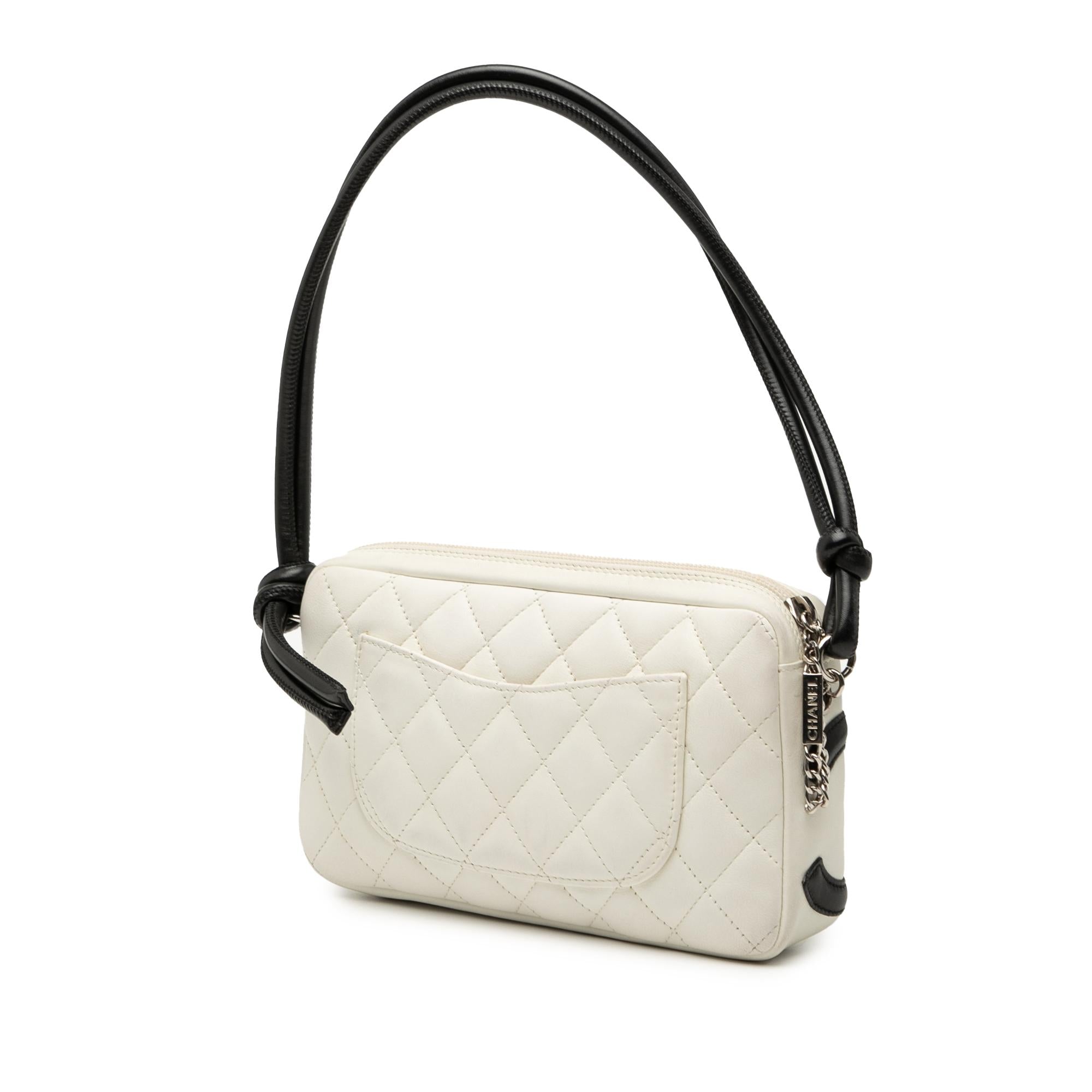 Chanel Lambskin Cambon Ligne Pochette
