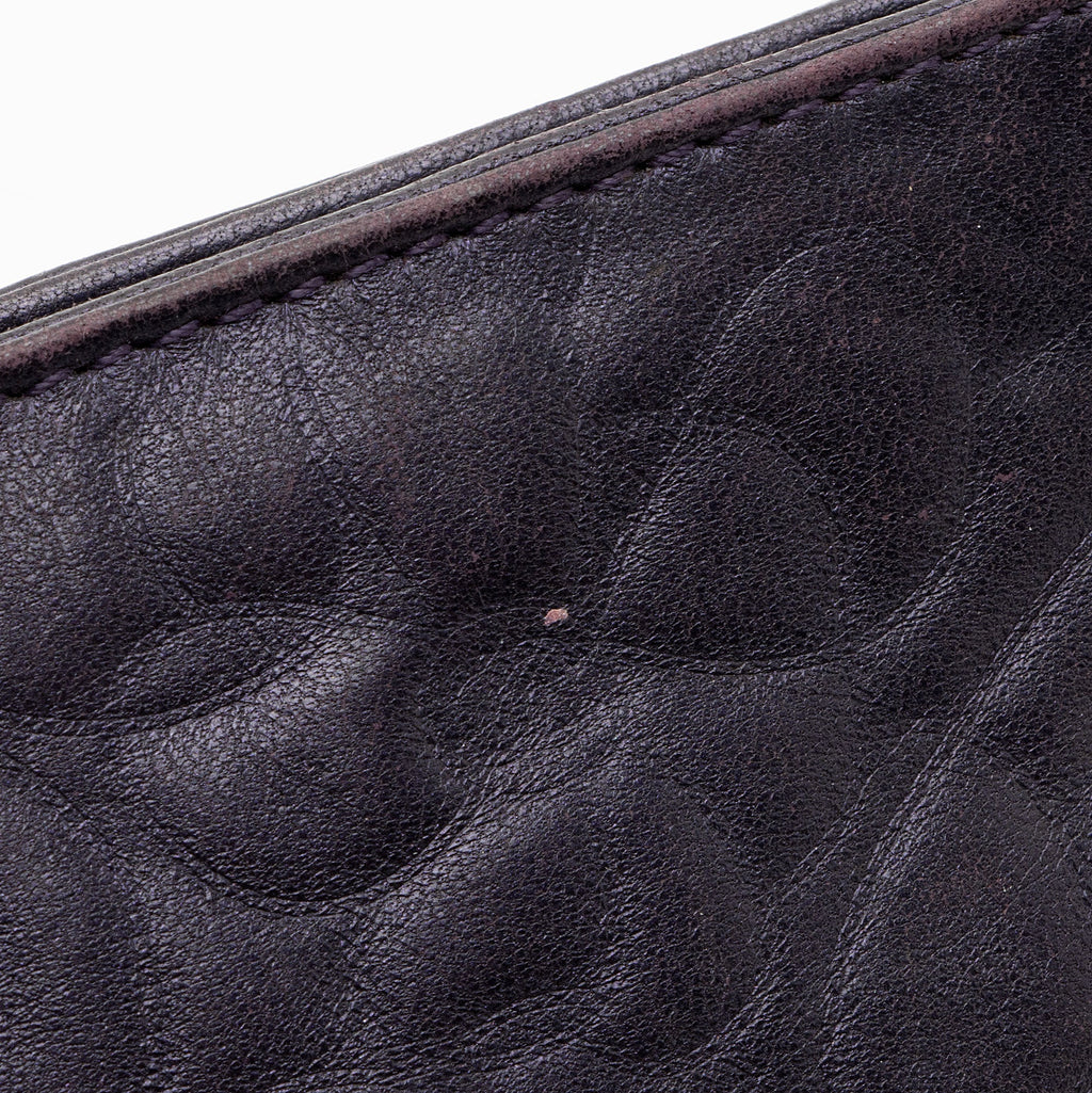Chanel Lambskin Camellia Chain Pochette