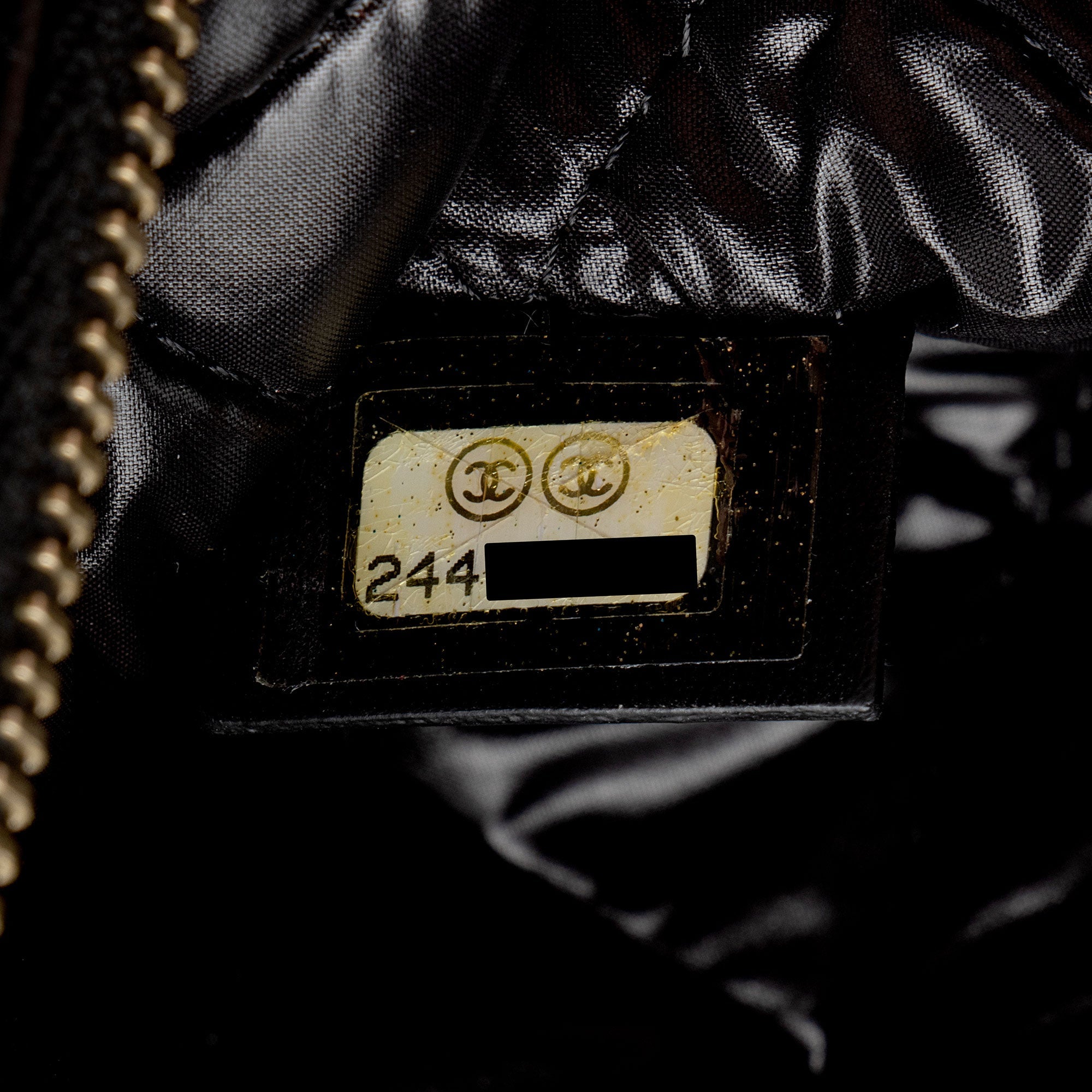 Chanel Lambskin Camellia Medium O-Case