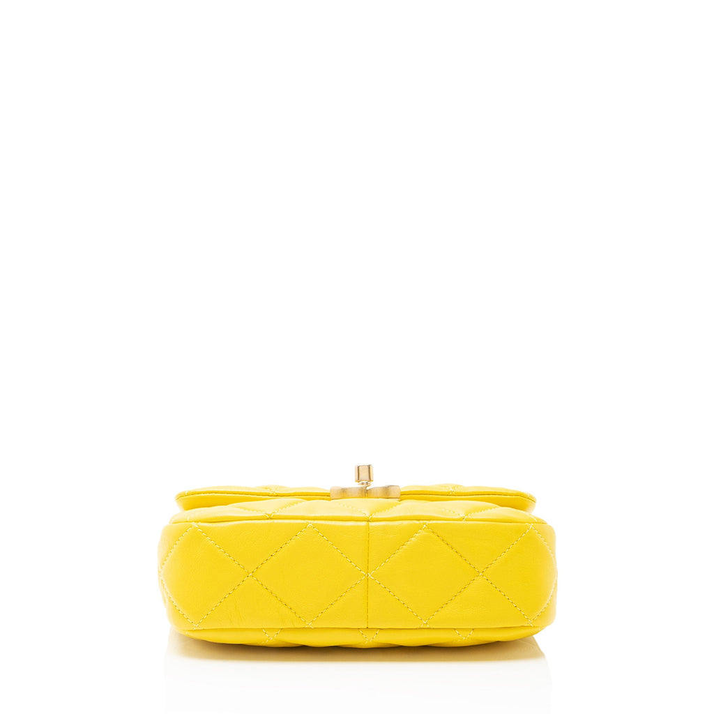 Chanel Lambskin Candy Chain Mini Flap Bag