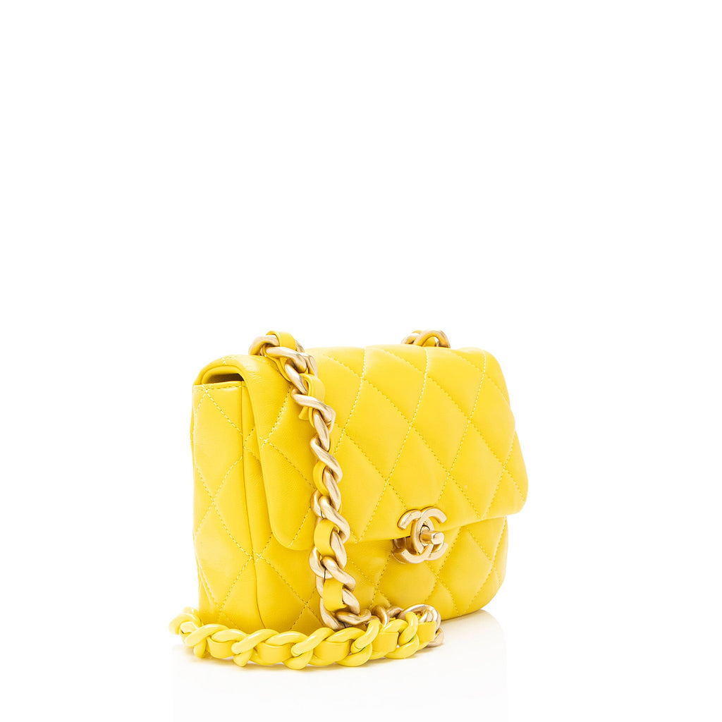 Chanel Lambskin Candy Chain Mini Flap Bag