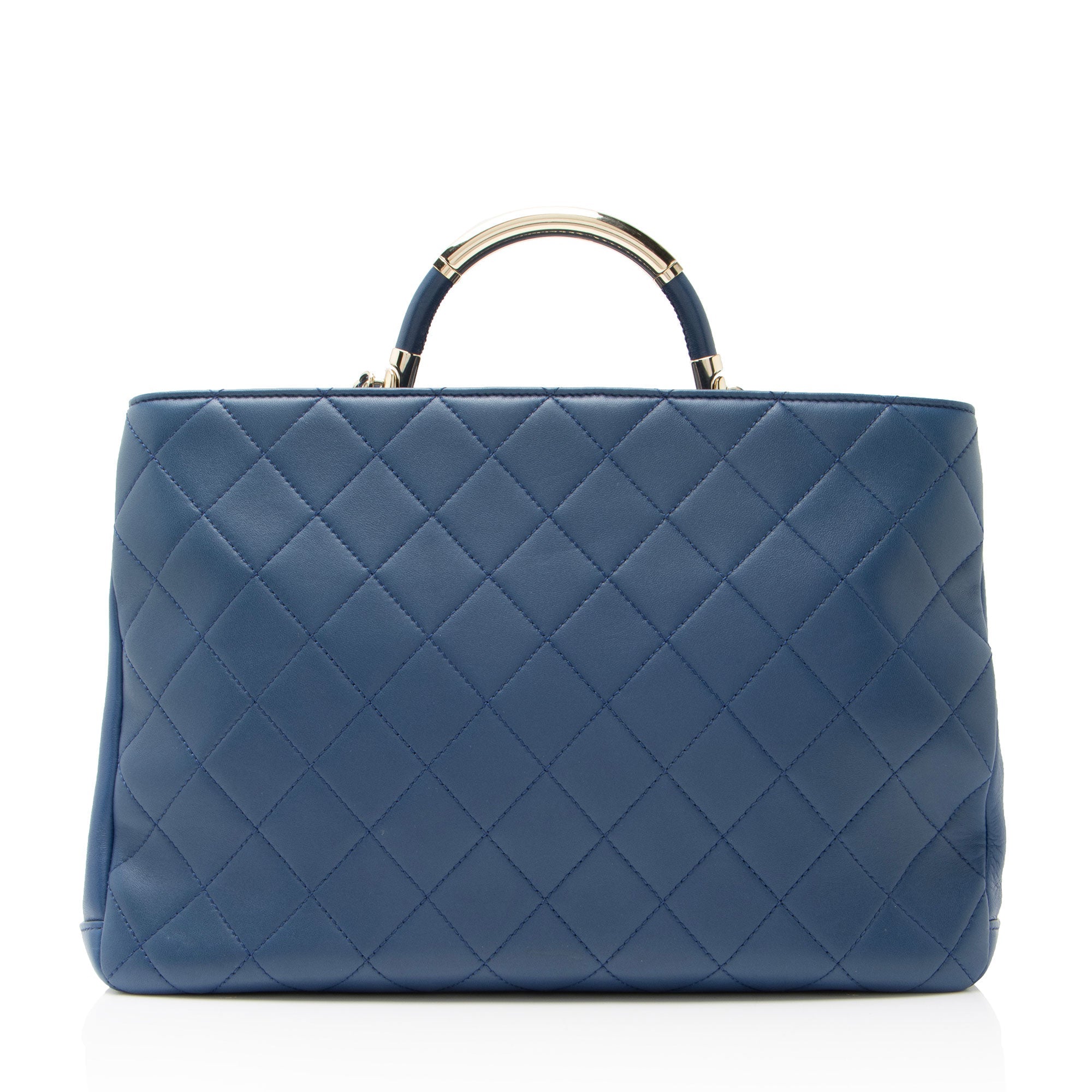 Chanel Lambskin Carry Chic Shopping Tote