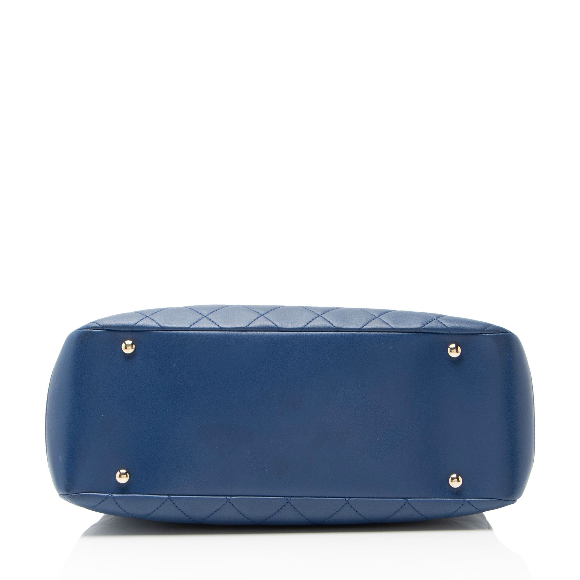Chanel Lambskin Carry Chic Shopping Tote