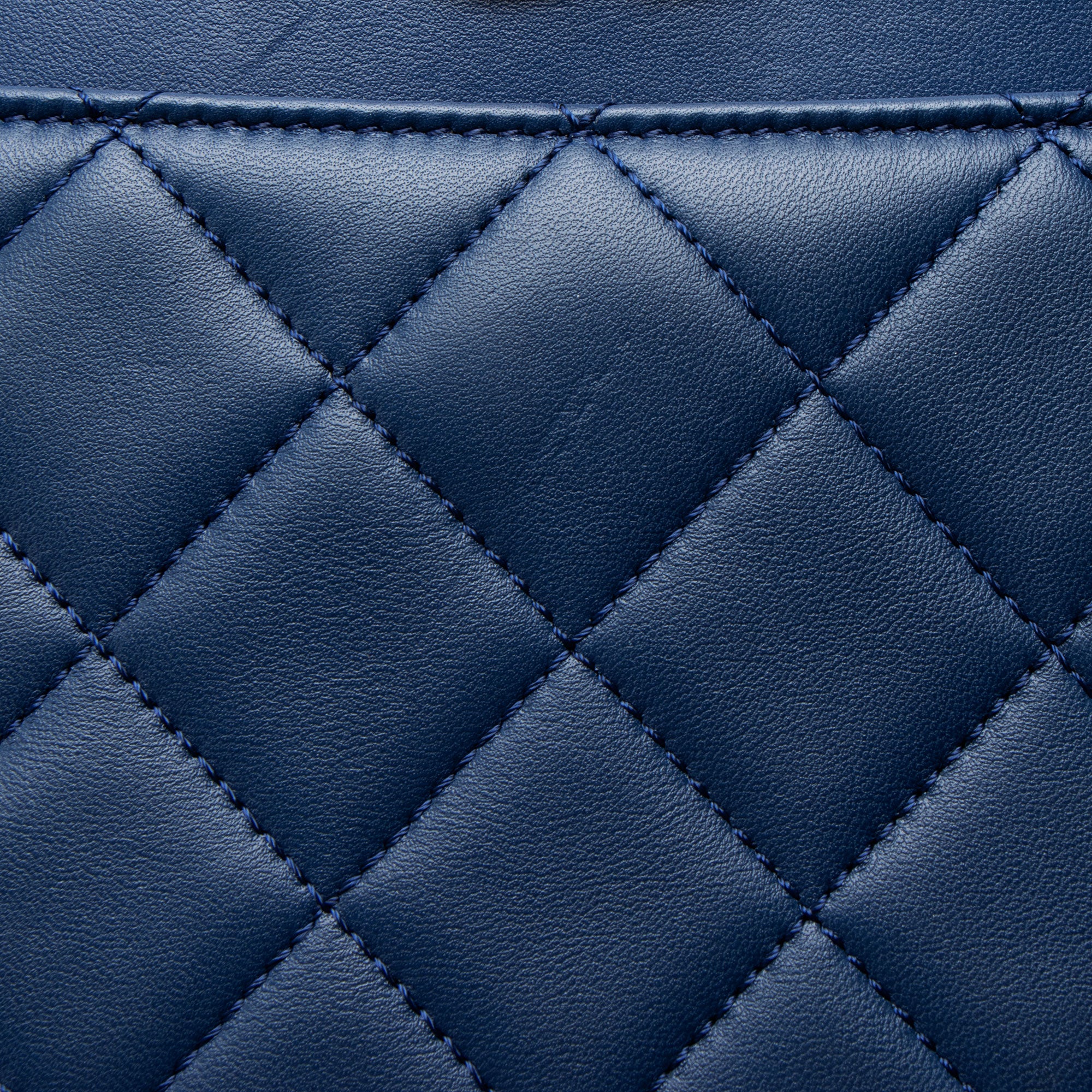 Chanel Lambskin Carry Chic Shopping Tote