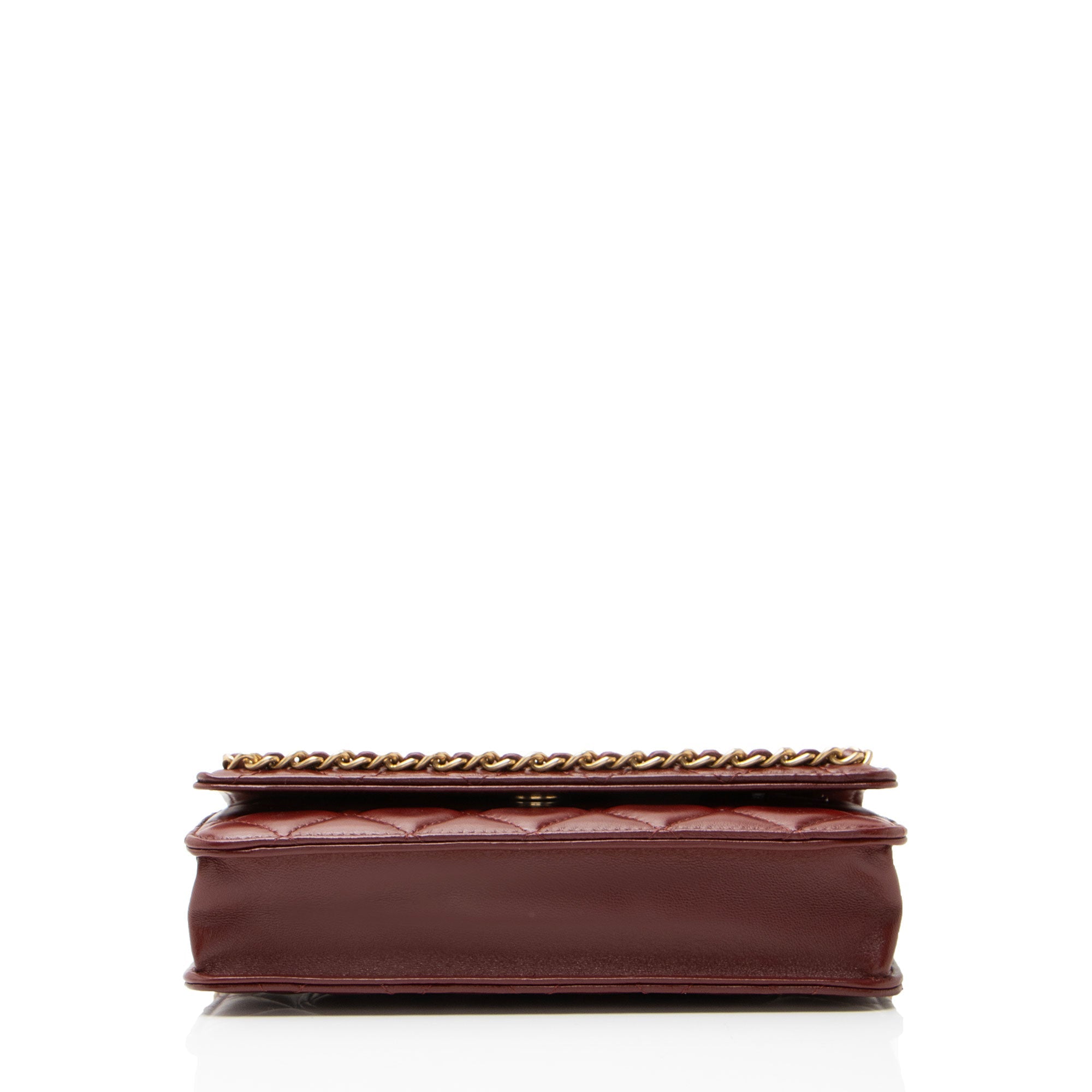 Chanel Lambskin Chain Around Classic Wallet on Chain