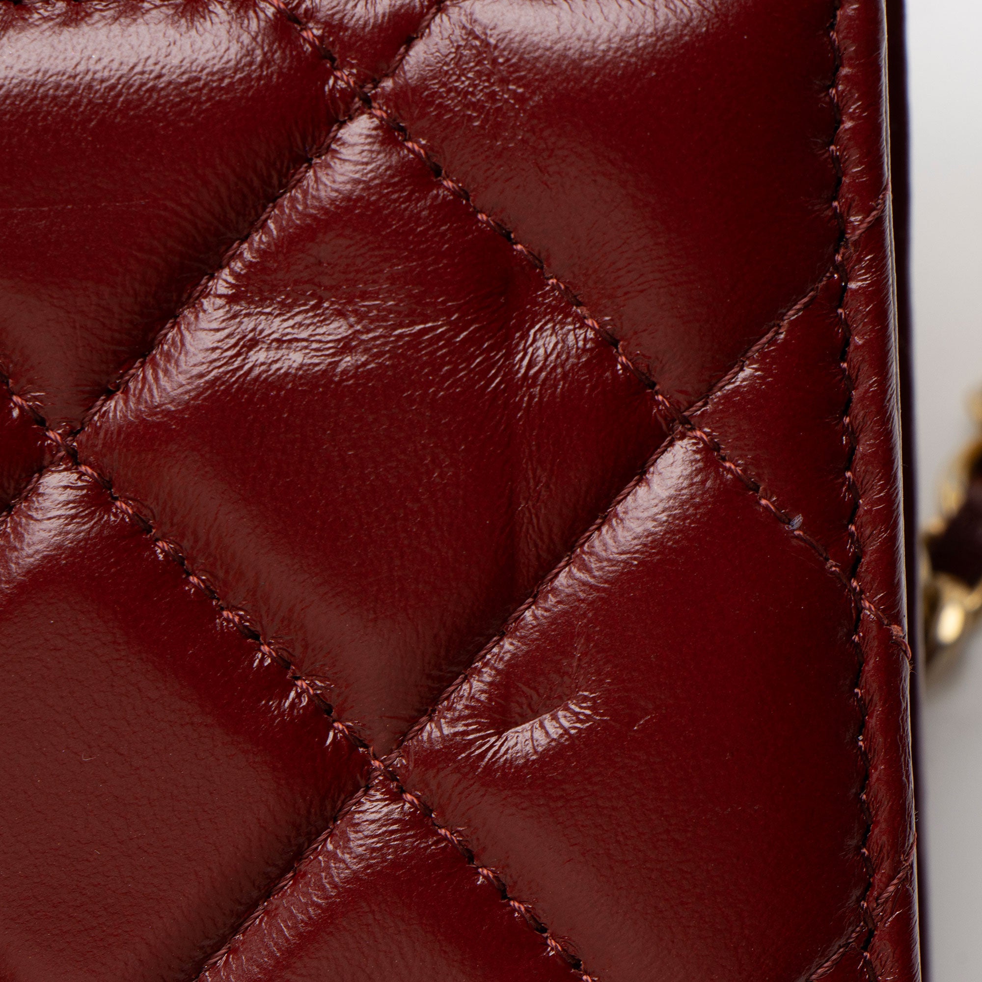 Chanel Lambskin Chain Around Classic Wallet on Chain