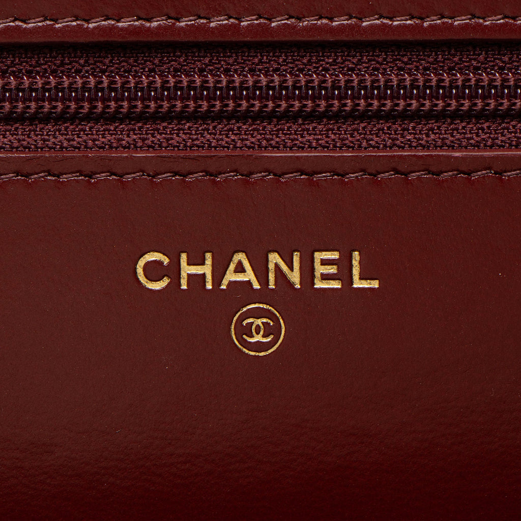 Chanel Lambskin Chain Around Classic Wallet on Chain