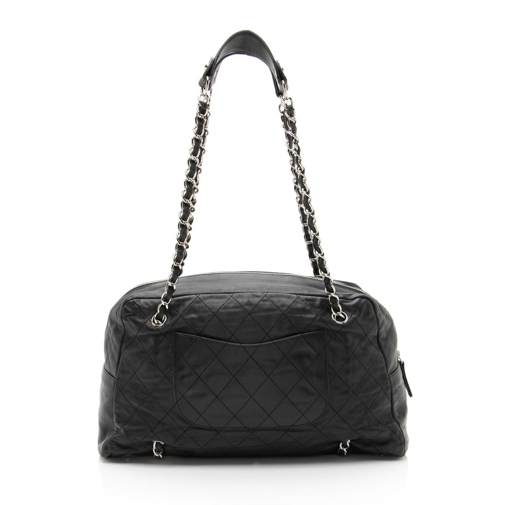 Chanel Lambskin Chain Around Flap Tote