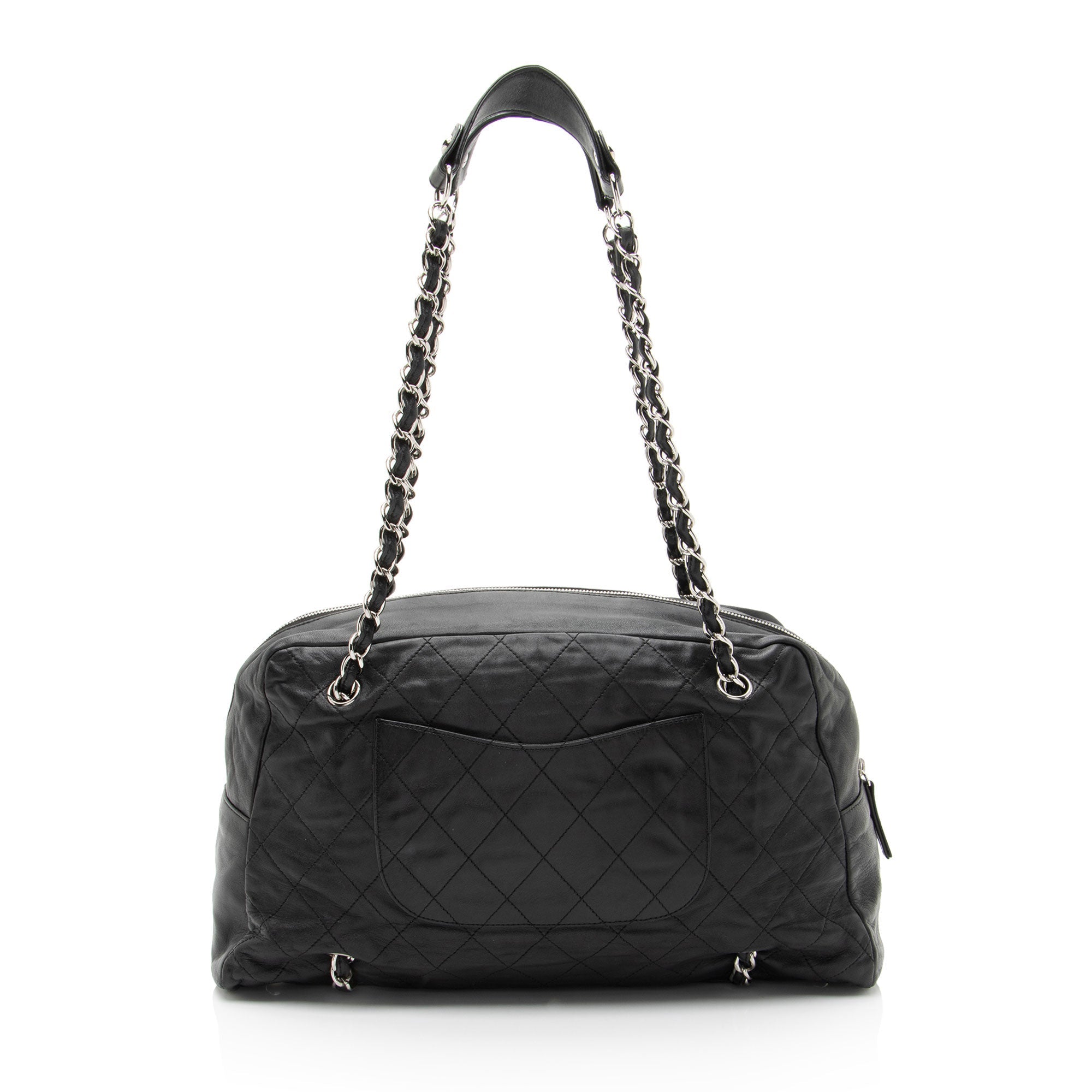 Chanel Lambskin Chain Around Flap Tote