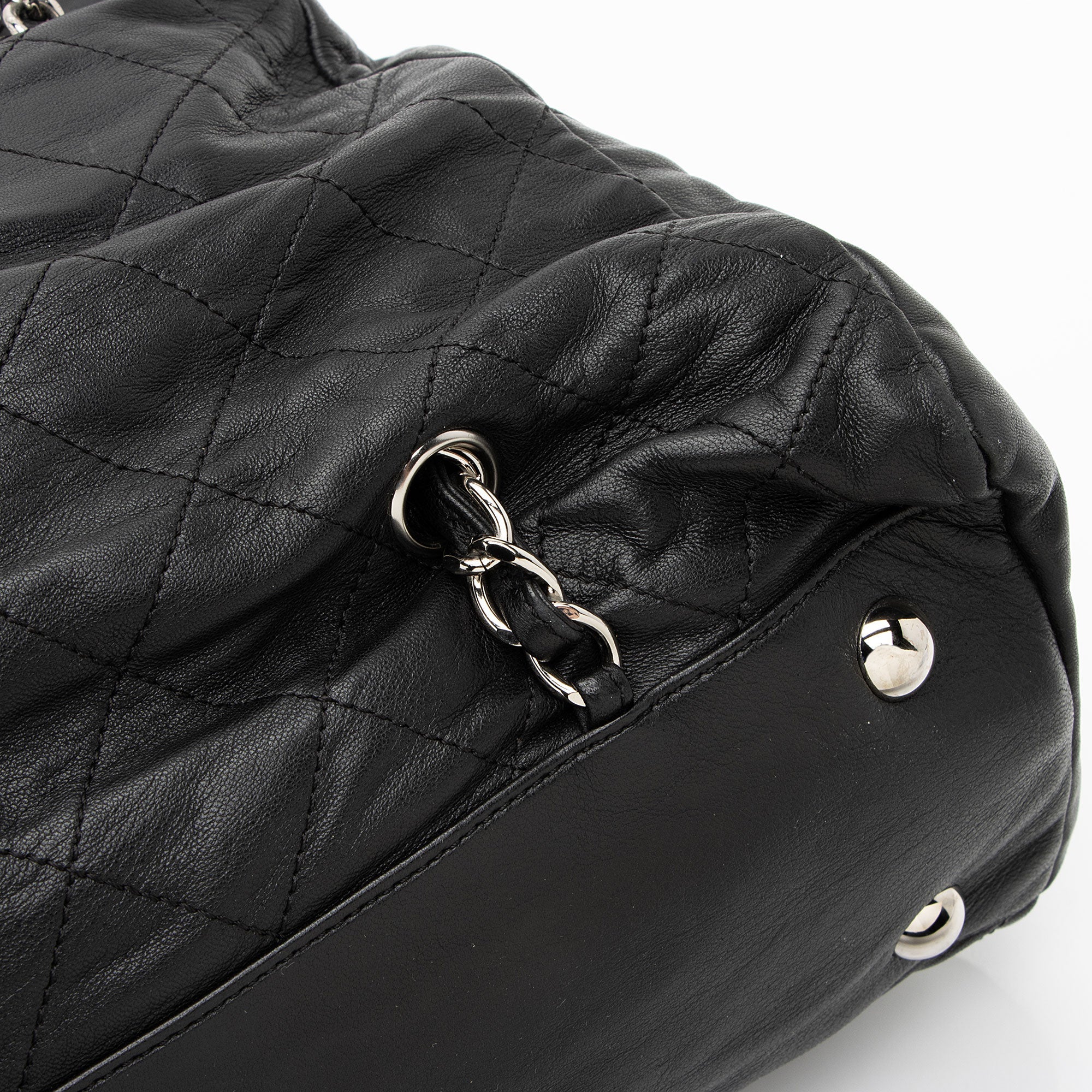 Chanel Lambskin Chain Around Flap Tote