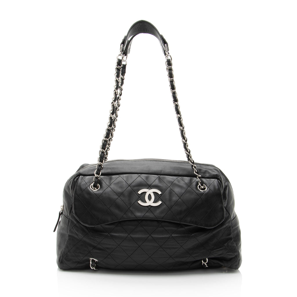 Chanel Lambskin Chain Around Flap Tote