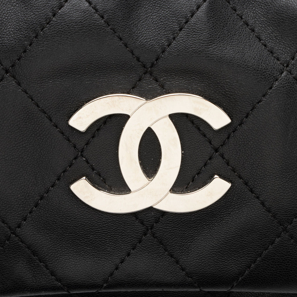Chanel Lambskin Chain Around Flap Tote