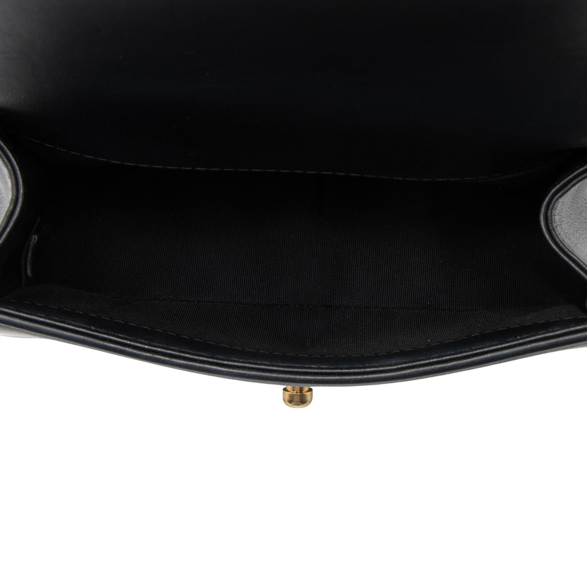 Chanel Lambskin Chain Around Small Boy Bag