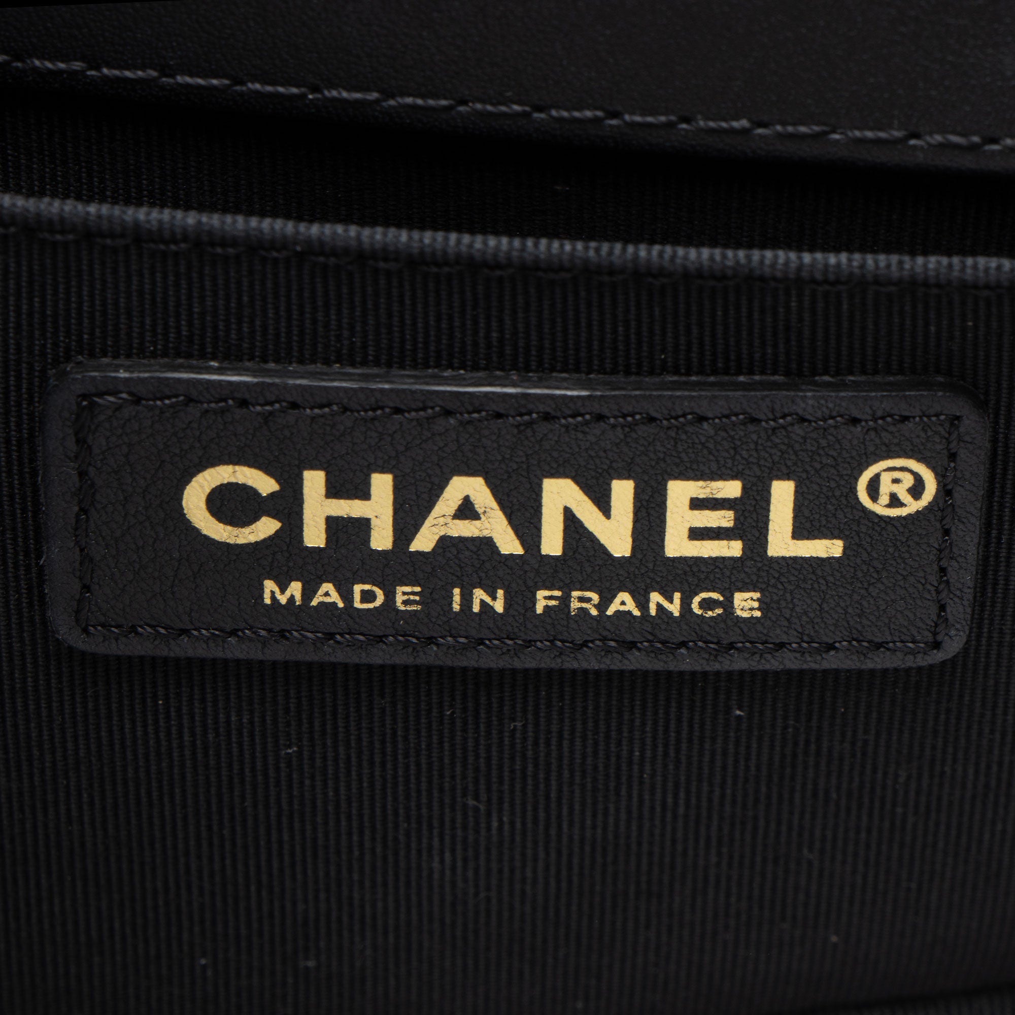 Chanel Lambskin Chain Around Small Boy Bag