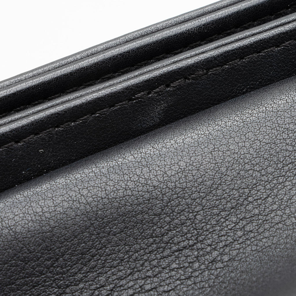 Chanel Lambskin Chevron Large Boy Bag (SHF-22909)