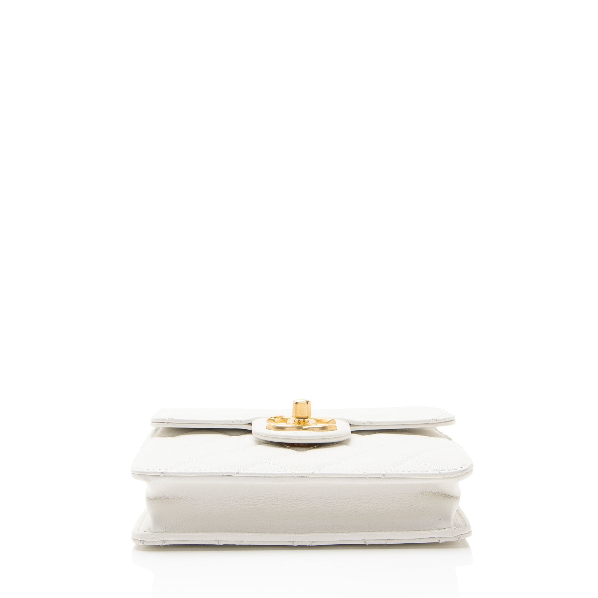 Chanel Lambskin Chic Pearls Small Vertical Flap Bag