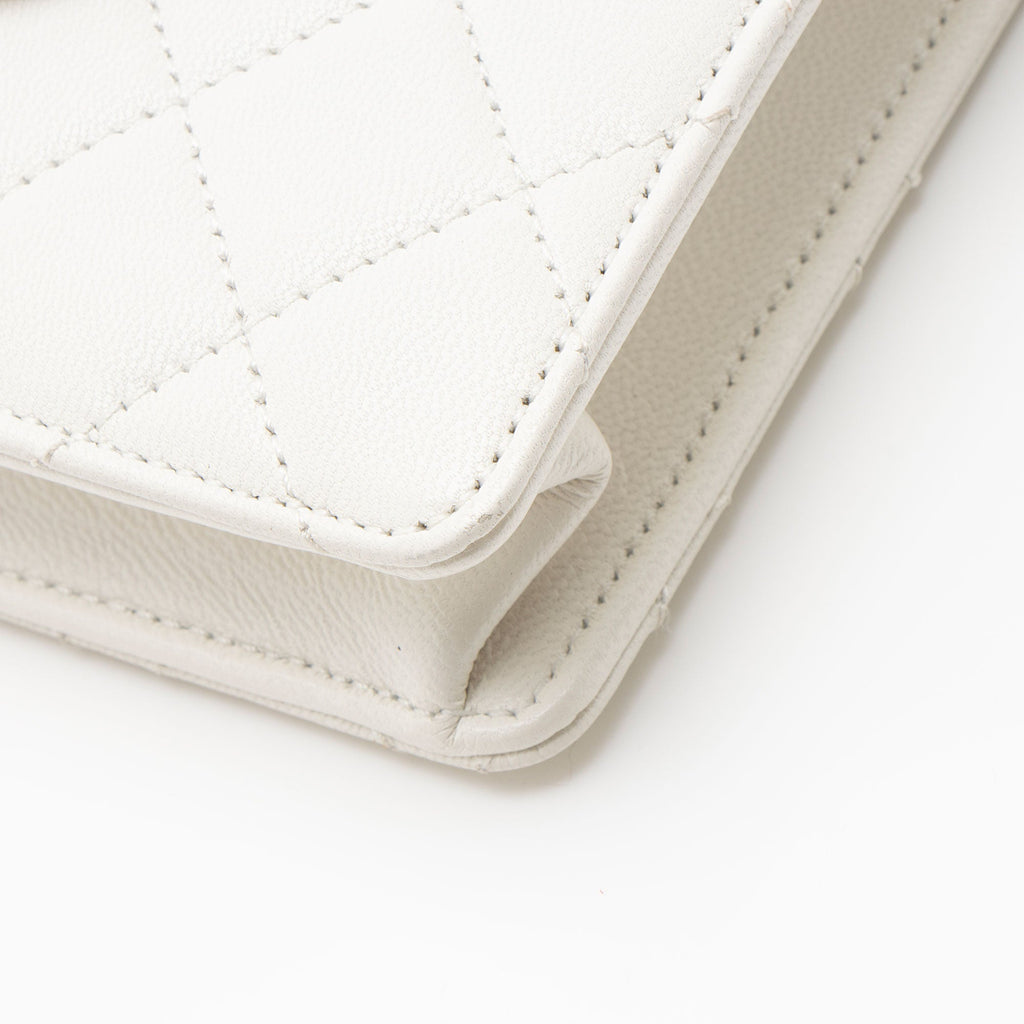 Chanel Lambskin Chic Pearls Small Vertical Flap Bag