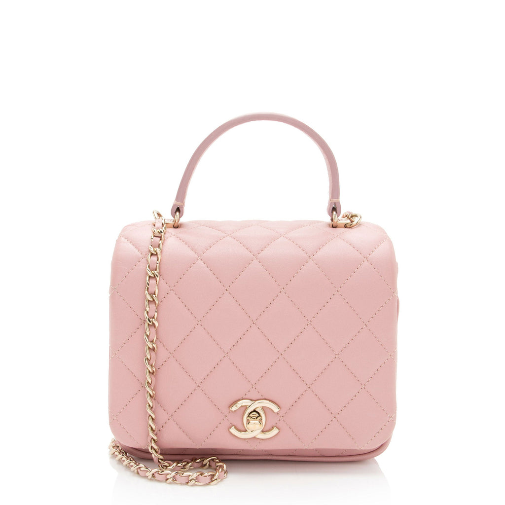 Chanel Lambskin Citizen Chic Mini Flap Bag (SHF-z9HW6t)
