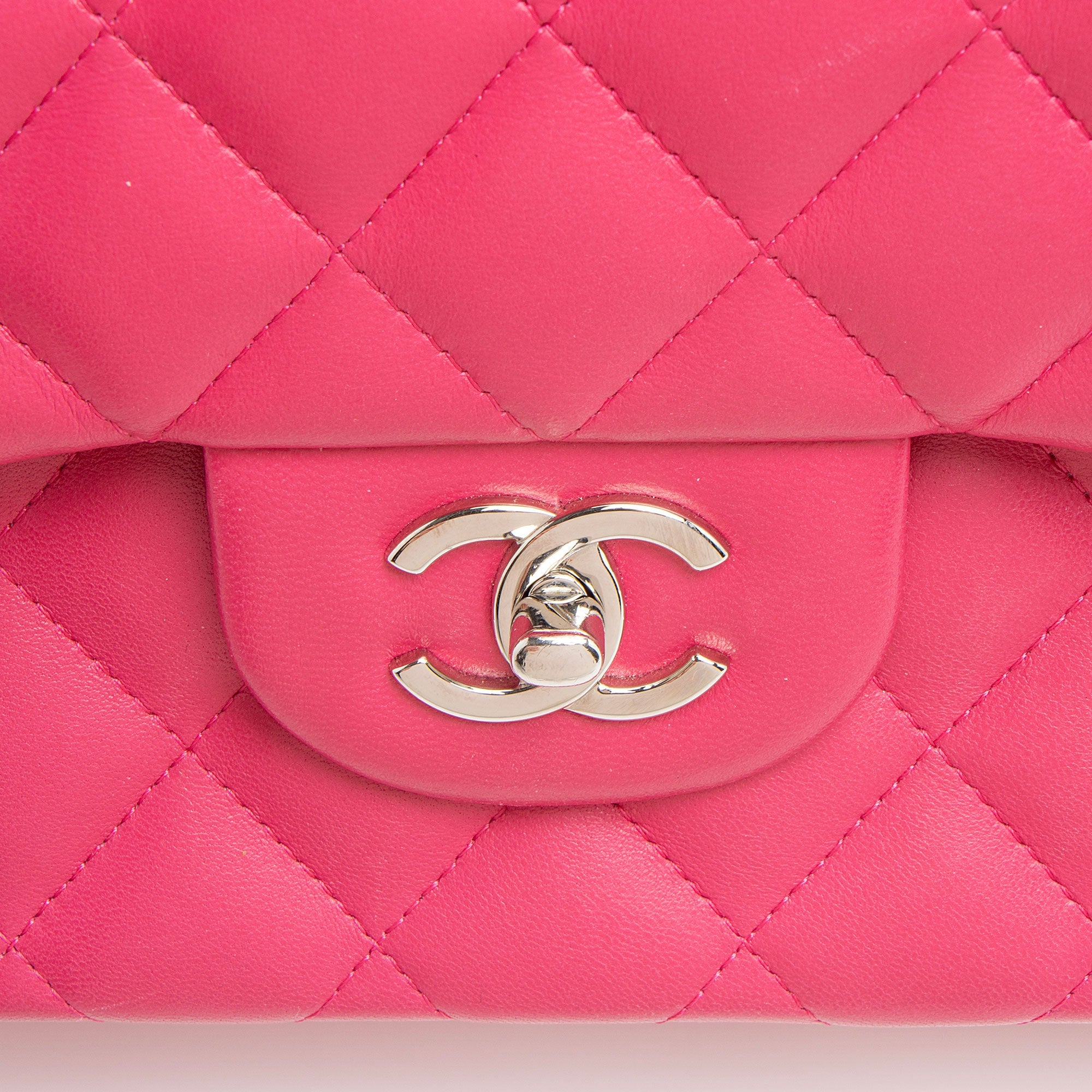 Chanel Lambskin Classic Jumbo Double Flap Bag