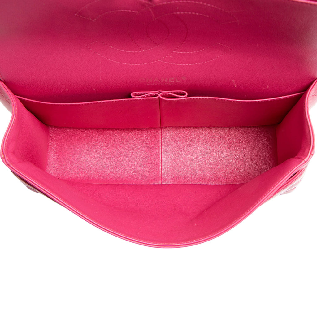 Chanel Lambskin Classic Jumbo Double Flap Bag