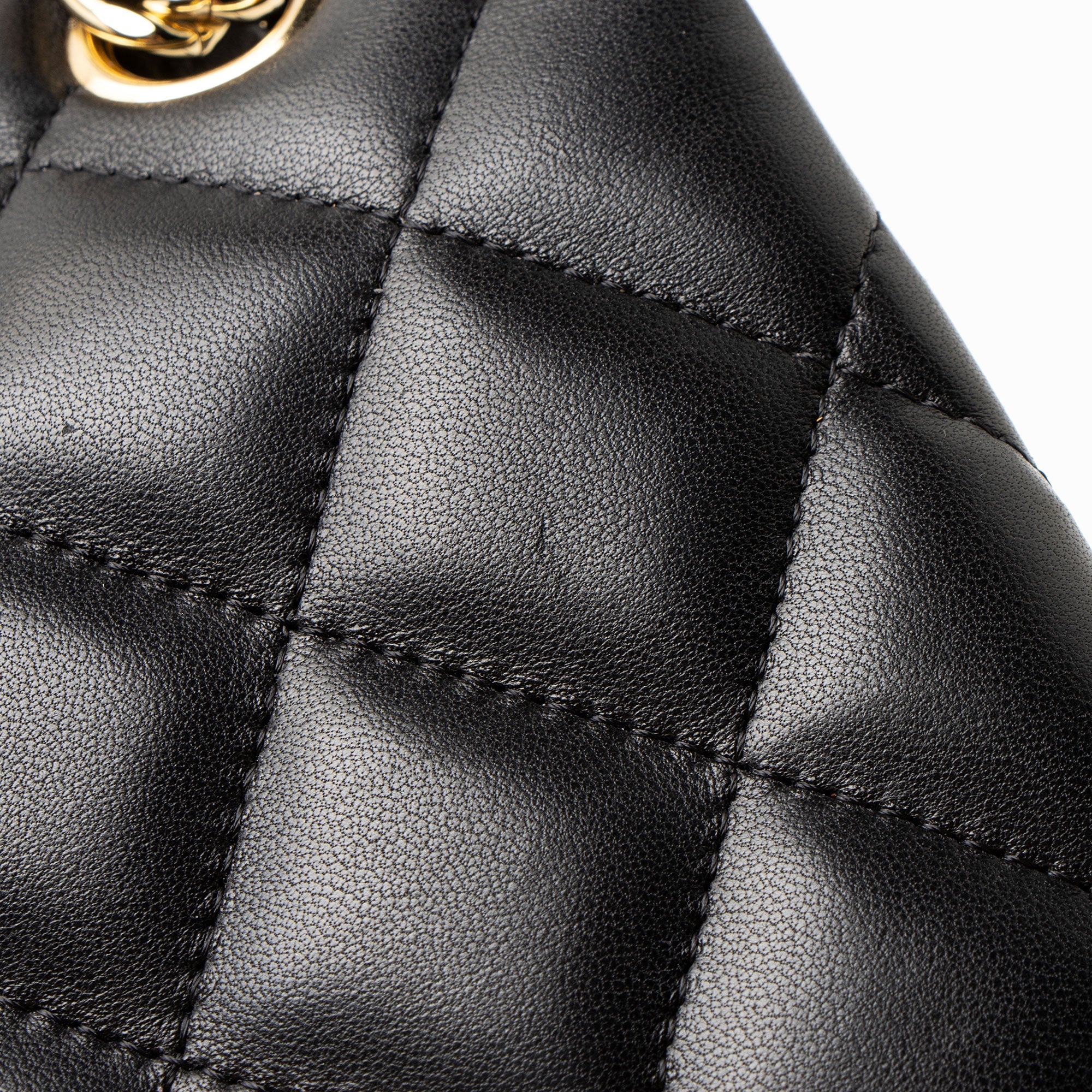 Chanel Lambskin Classic Jumbo Double Flap Bag
