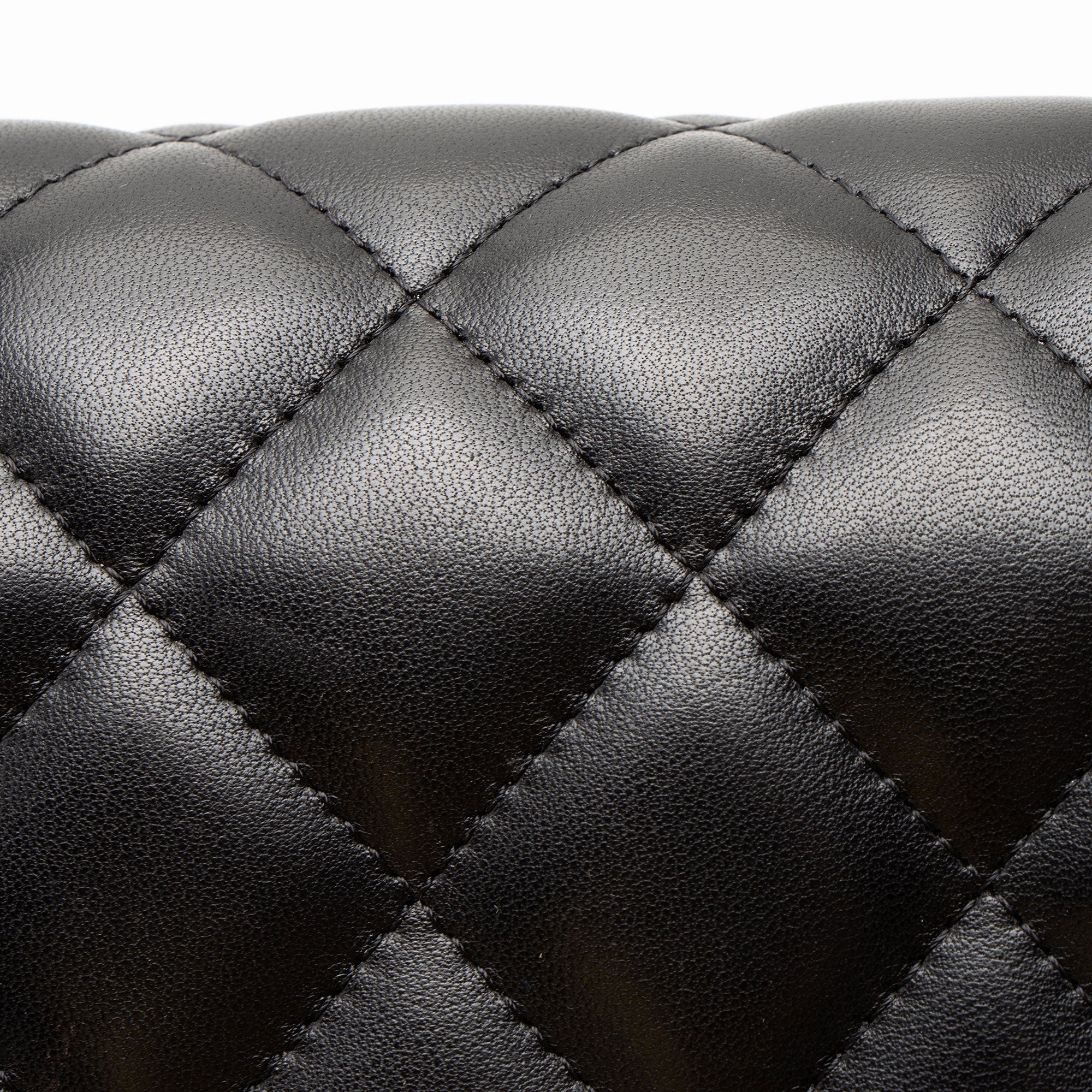 Chanel Lambskin Classic Jumbo Double Flap Bag