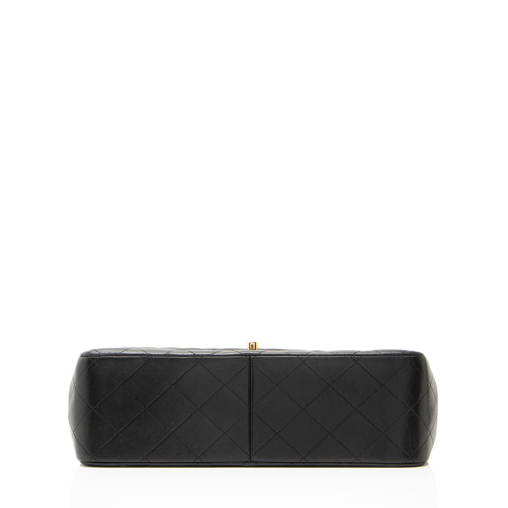 Chanel Lambskin Classic Jumbo Double Flap Bag
