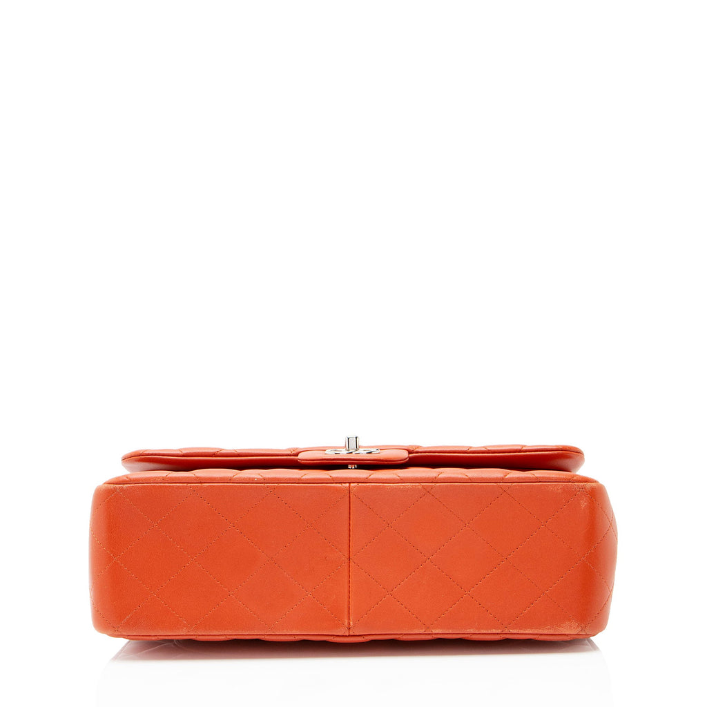 Chanel Lambskin Classic Jumbo Double Flap Bag