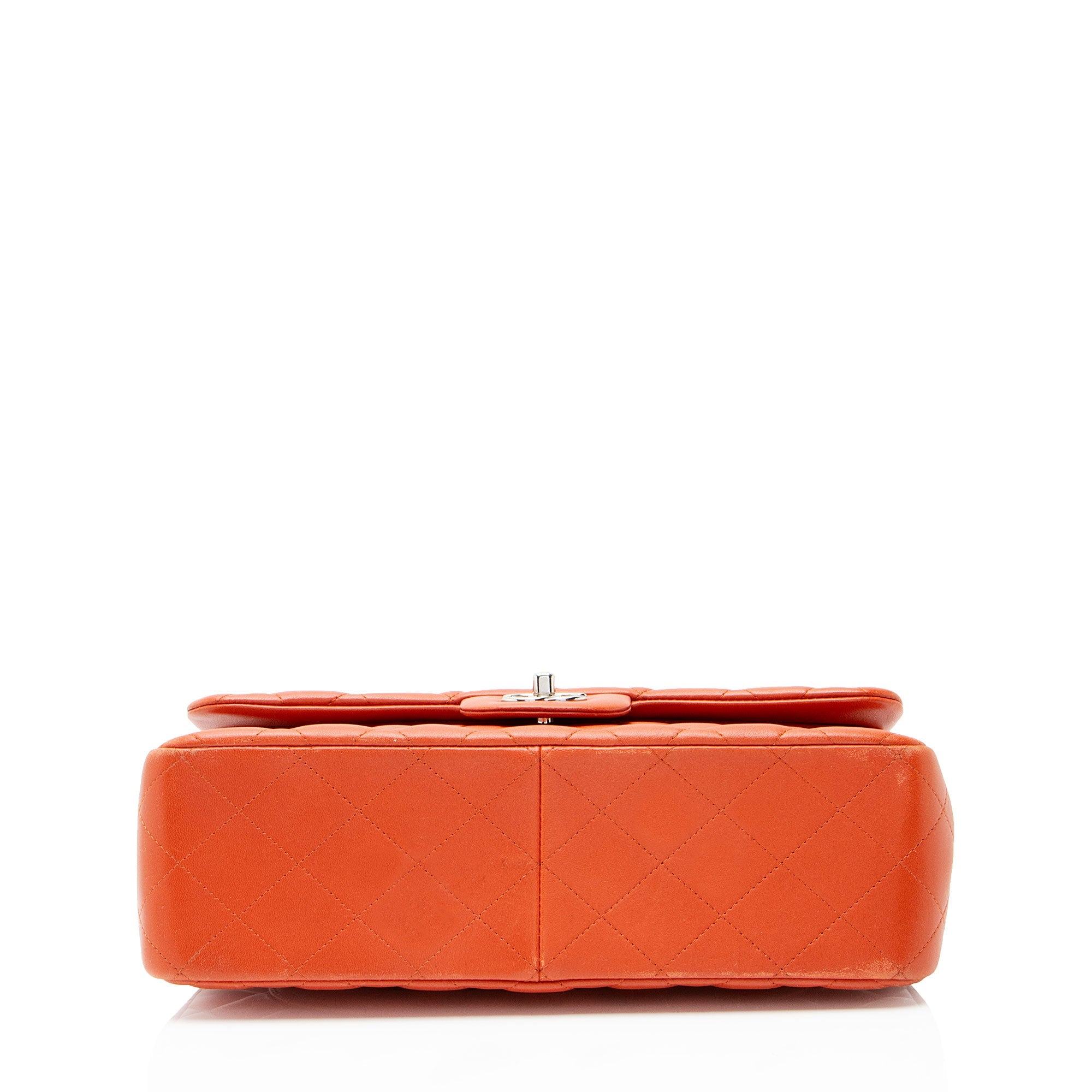 Chanel Lambskin Classic Jumbo Double Flap Bag