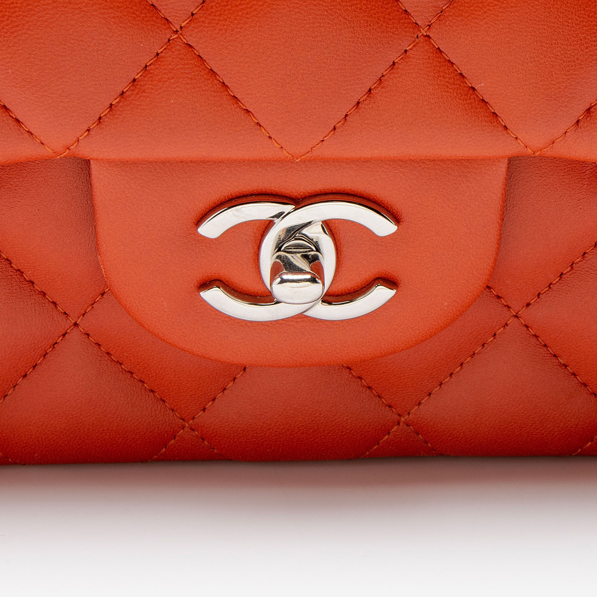 Chanel Lambskin Classic Jumbo Double Flap Bag