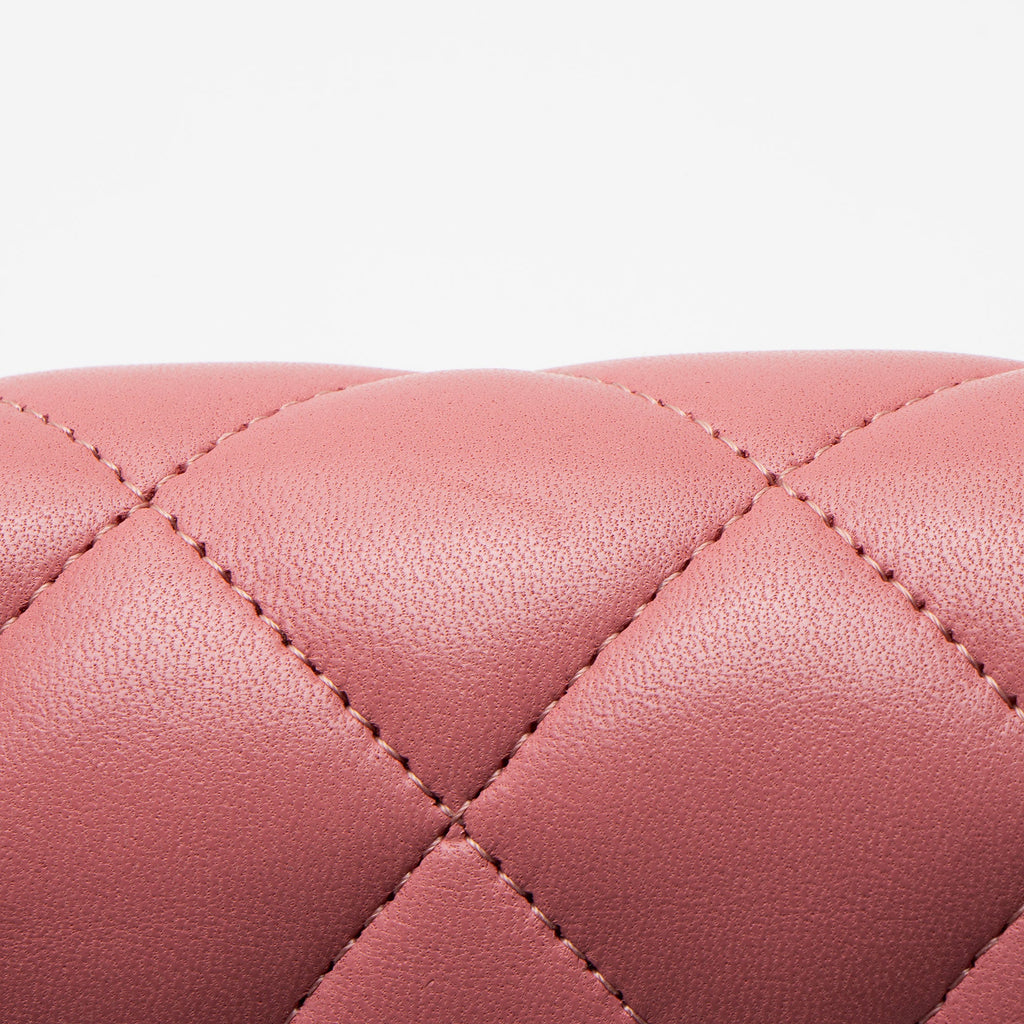 Chanel Lambskin Classic Jumbo Double Flap Bag