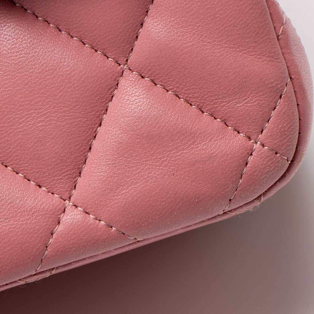 Chanel Lambskin Classic Jumbo Double Flap Bag