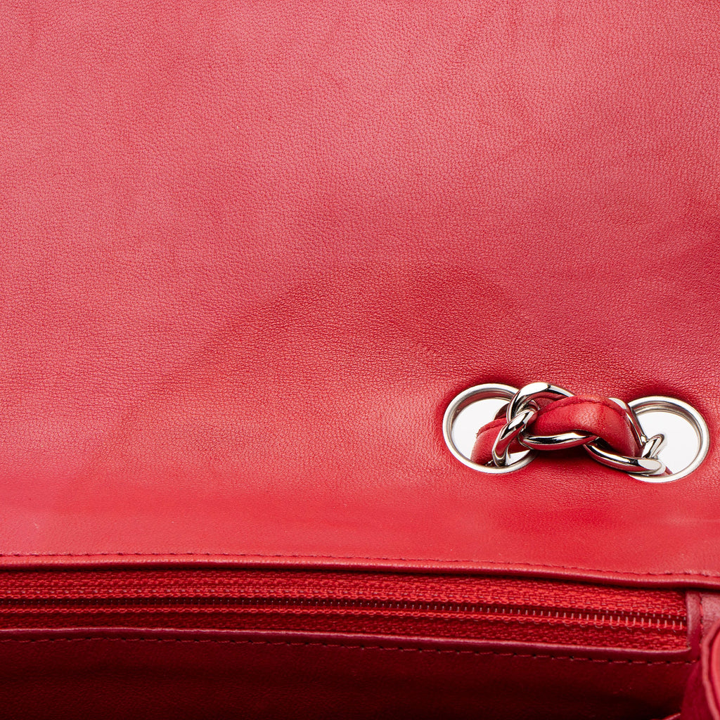 Chanel Lambskin Classic Jumbo Single Flap Bag