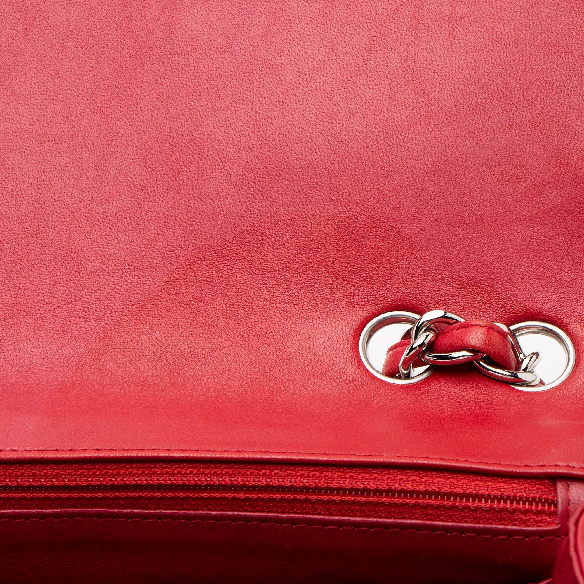 Chanel Lambskin Classic Jumbo Single Flap Bag