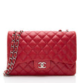 Chanel Lambskin Classic Jumbo Single Flap Bag