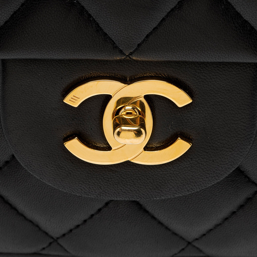 Chanel Lambskin Classic Jumbo Single Flap Bag