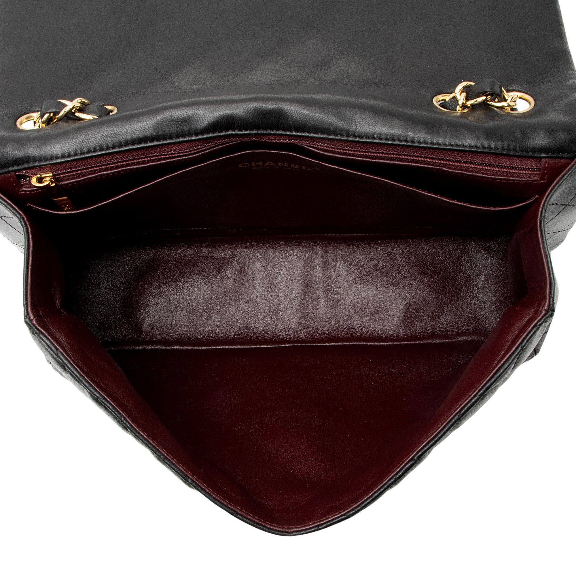 Chanel Lambskin Classic Jumbo Single Flap Bag