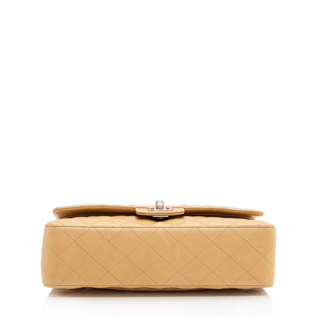 Chanel Lambskin Classic Medium Double Flap Bag