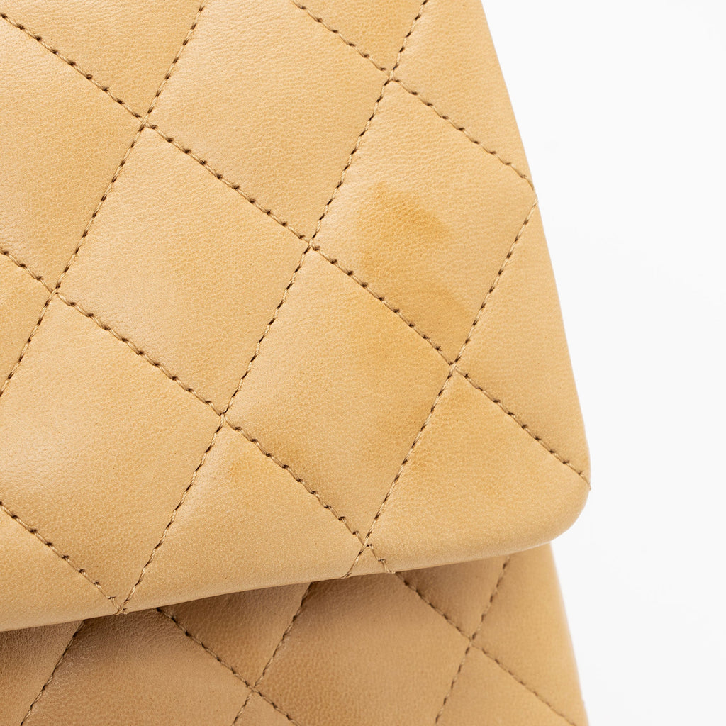 Chanel Lambskin Classic Medium Double Flap Bag