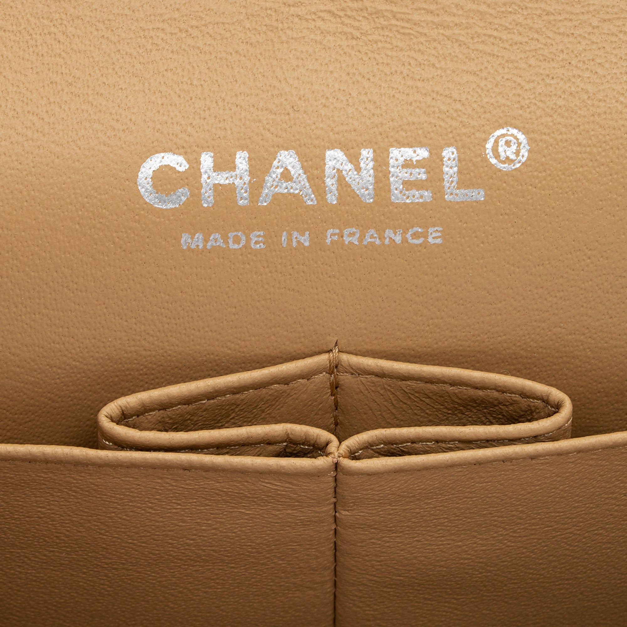 Chanel Lambskin Classic Medium Double Flap Bag