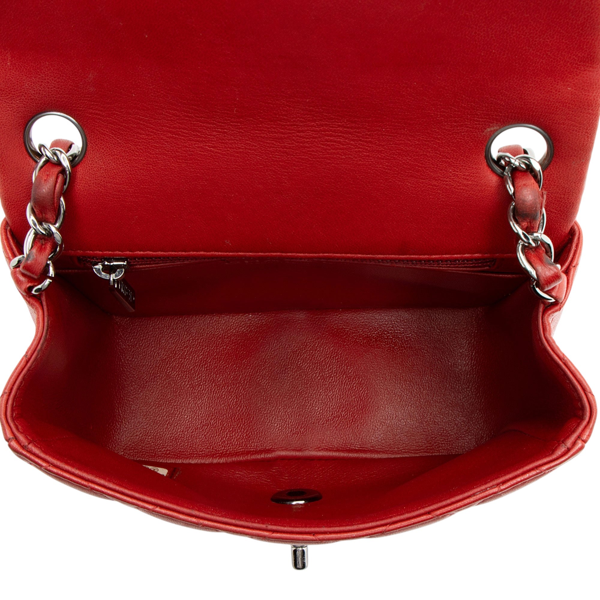Chanel Lambskin Classic Square Extra Mini Flap Bag