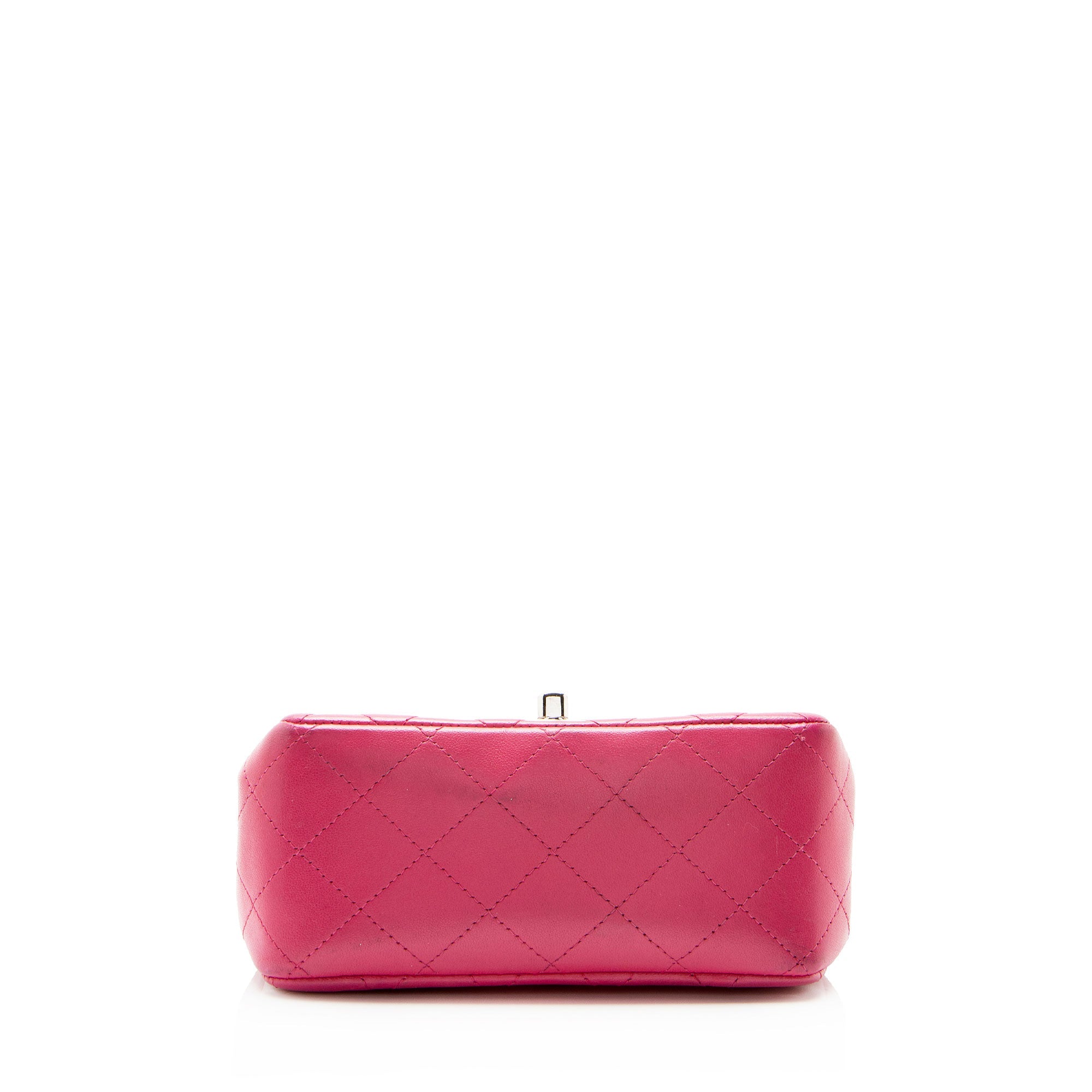 Chanel Lambskin Classic Square Mini Flap Bag