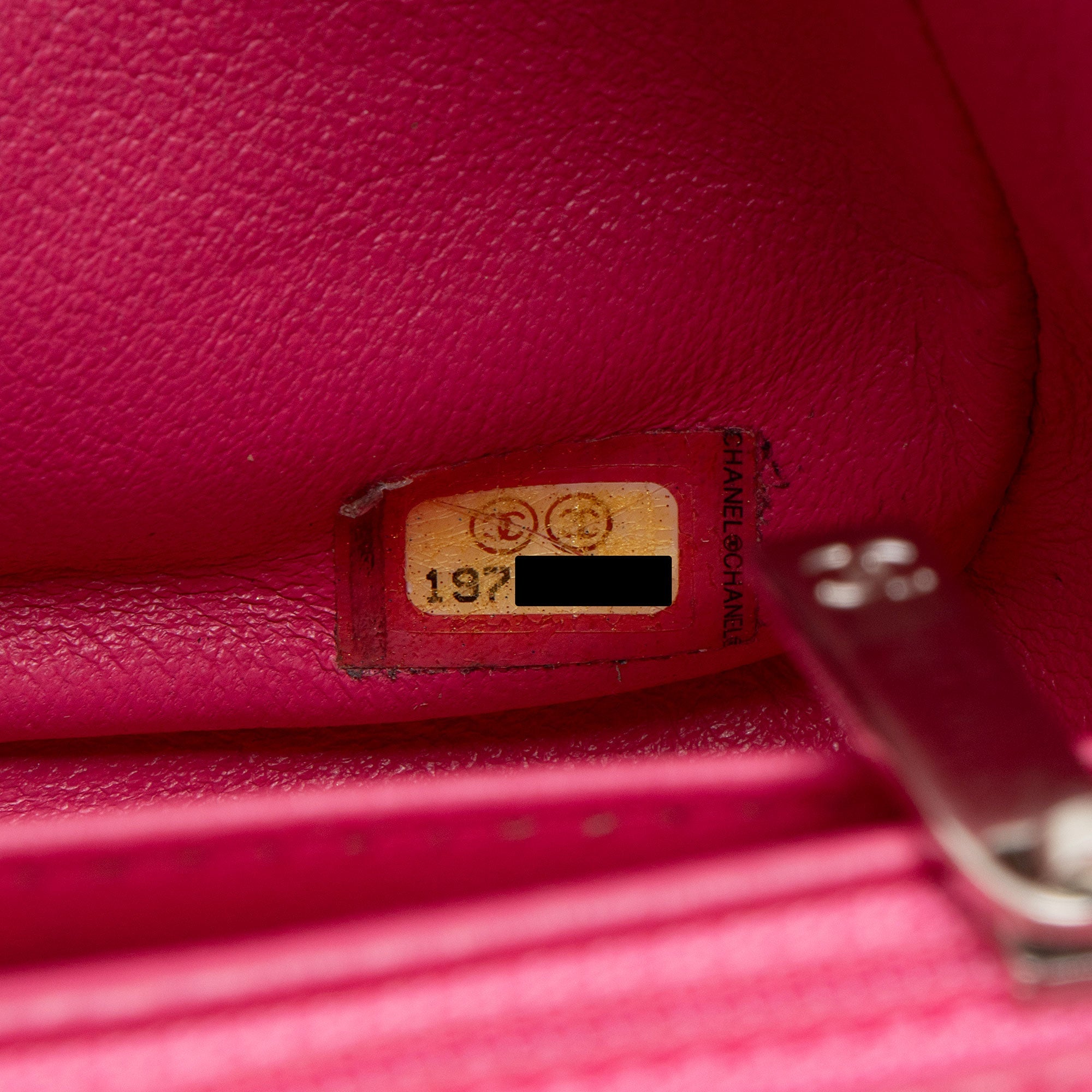 Chanel Lambskin Classic Square Mini Flap Bag