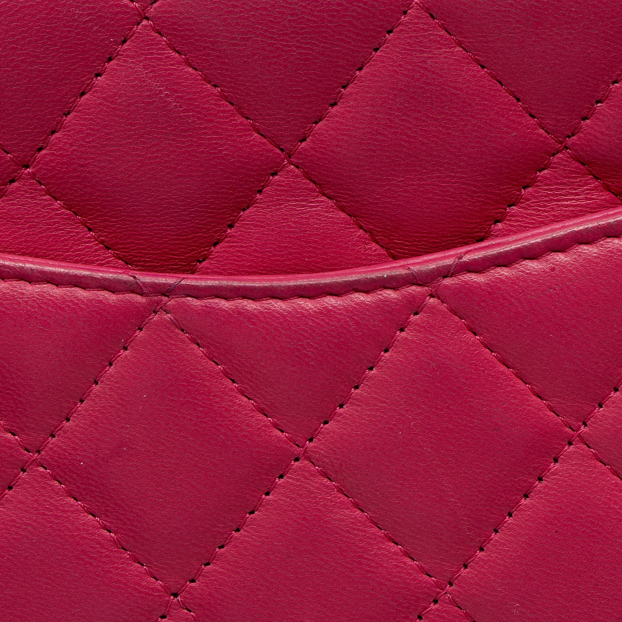 Chanel Lambskin Classic Square Mini Flap Bag