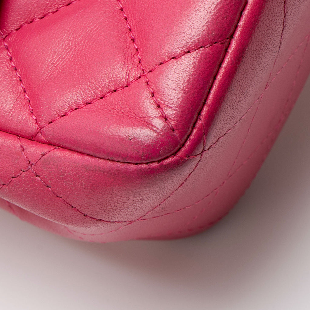 Chanel Lambskin Classic Square Mini Flap Bag