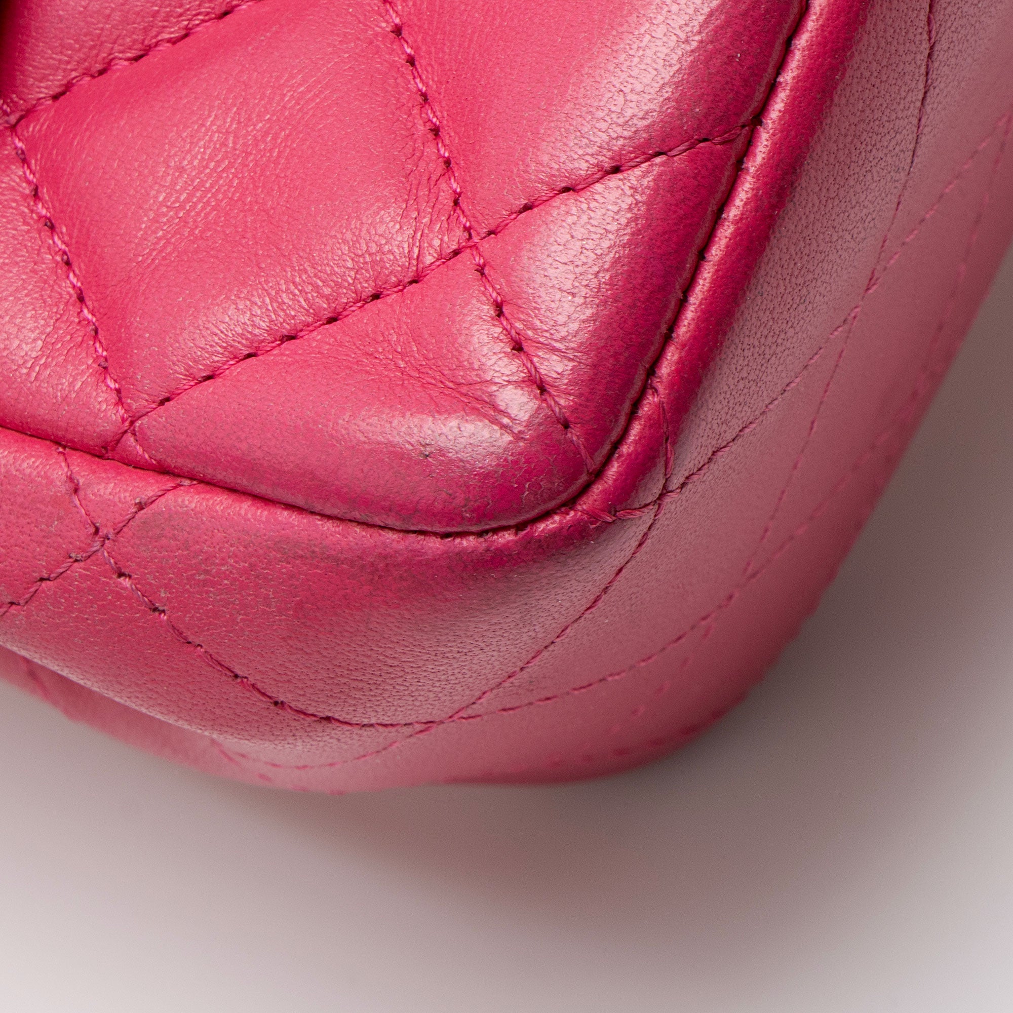Chanel Lambskin Classic Square Mini Flap Bag