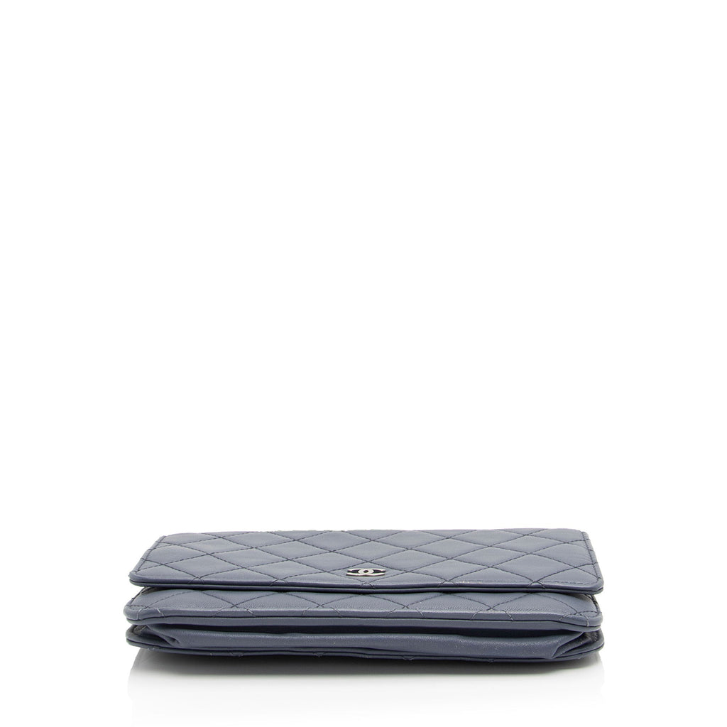 Chanel Lambskin Classic Wallet on Chain (SHF-4UYzRi)
